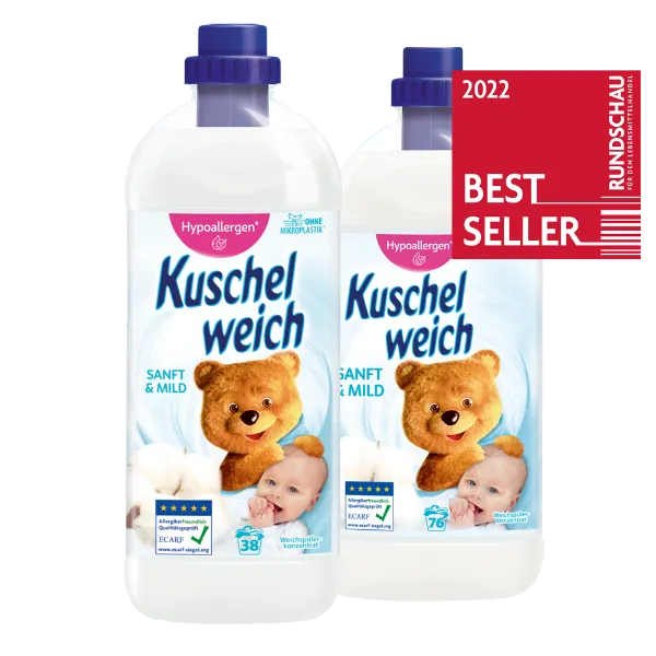 Kuschelweich Sanft&Mild öblítő 38 mosás 1 l termékhez kapcsolódó kép