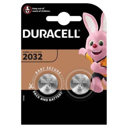 Duracell DL/CR 2032 3 V lítium elem 2 db termékhez kapcsolódó kép