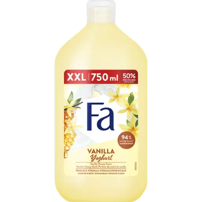 Fa Vanilla Honey Yoghurt tus- és habfürdő 750 ml termékhez kapcsolódó kép