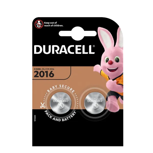 Duracell DL2016 2 db elem - DL termékhez kapcsolódó kép