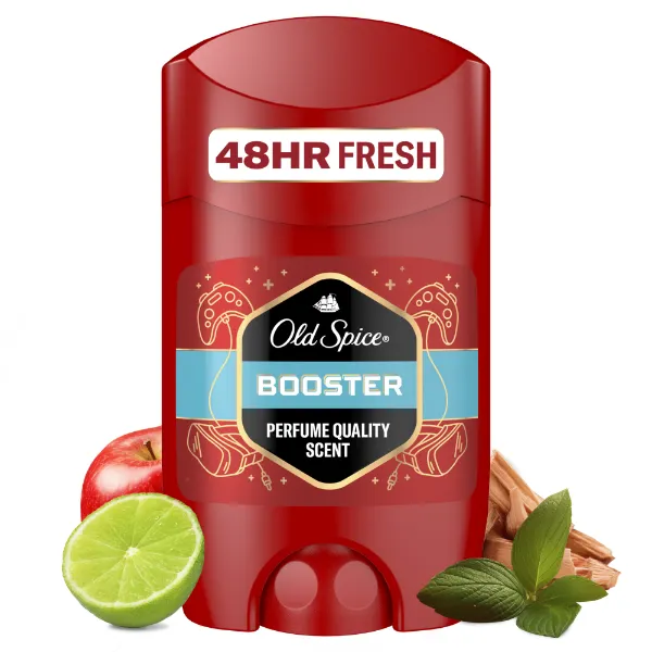 Old Spice Booster Stift Dezodor Férfiaknak, Alumíniummentes, 48 Órás Frissesség,  ml termékhez kapcsolódó kép