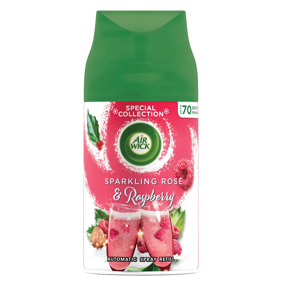 Air Wick Freshmatic Automata légfrissítő spray utántöltő, Rozé Pezsgő és Málna, 250ml