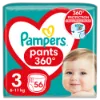 Pampers Pants Bugyipelenka, Méret: 3, 56 db pelenka, 6kg-11kg termékhez kapcsolódó kép
