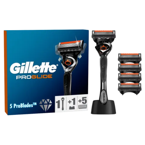 Gillette ProGlide Férfi Borotva, 1 db Gillette Borotva, 5 db Borotvabetét termékhez kapcsolódó kép