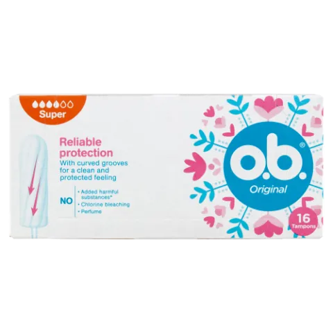o.b. Original Super tampon 16 pcs termékhez kapcsolódó kép