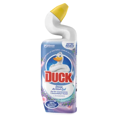 Duck Deep Action Gel WC-tisztító fertőtlenítő gél levendula illattal 750 ml termékhez kapcsolódó kép