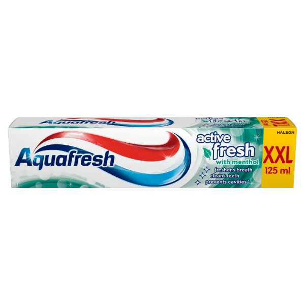 Aquafresh Active Fresh fluoridos fogkrém 125 ml  termékhez kapcsolódó kép