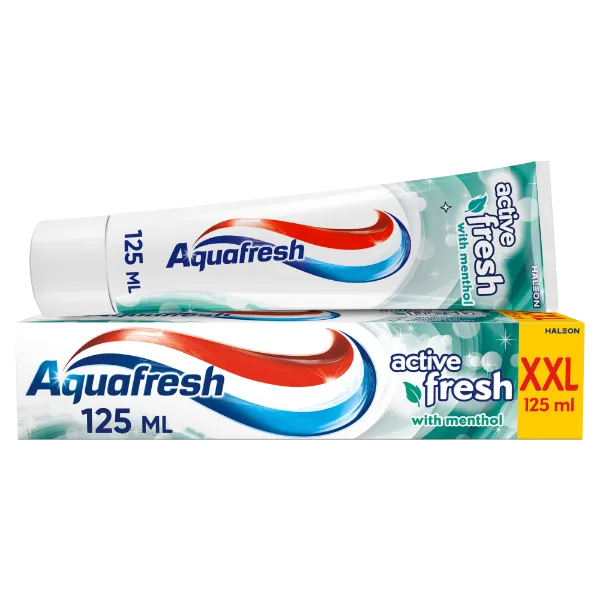 Aquafresh Active Fresh fluoridos fogkrém 125 ml  termékhez kapcsolódó kép