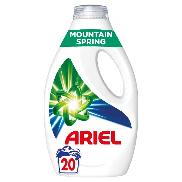 Ariel Mountain Spring folyékony mosószer, 20 mosás, 1l termékhez kapcsolódó kép