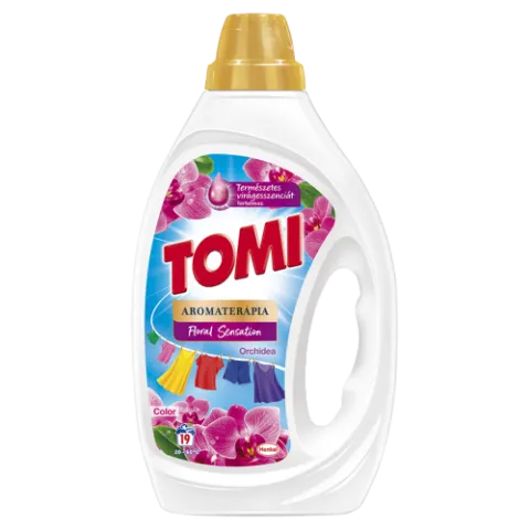 Tomi Aromaterápia Floral Sensation Orchidea folyékony mosószer színes ruhákhoz 19 mosás 855 ml termékhez kapcsolódó kép