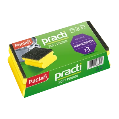 Paclan Practi Soft Power szivacs 3 db termékhez kapcsolódó kép