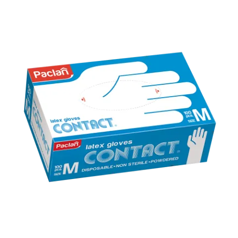 Paclan Latex kesztyű 100db - M 110/100my termékhez kapcsolódó kép