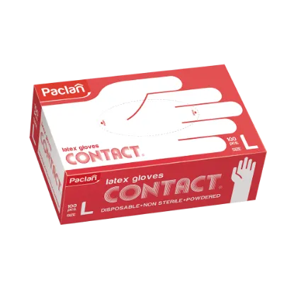 Paclan Latex kesztyű 100db - L 110/100my termékhez kapcsolódó kép
