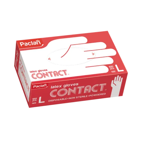 Paclan Latex kesztyű 100db - L 110/100my termékhez kapcsolódó kép