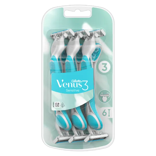 Gillette Venus 3 Sensitive Eldobható Borotva, 6 Db/Csomag termékhez kapcsolódó kép