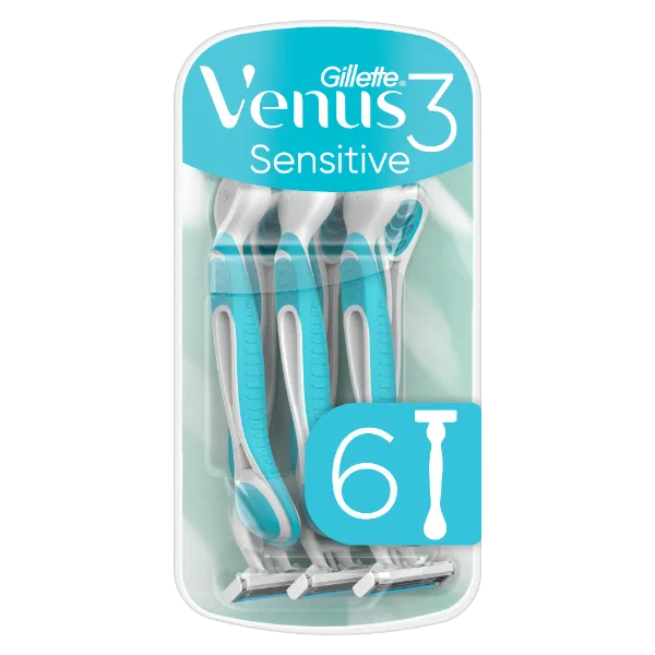 Gillette Venus 3 Sensitive Eldobható Borotva, 6 Db/Csomag termékhez kapcsolódó kép