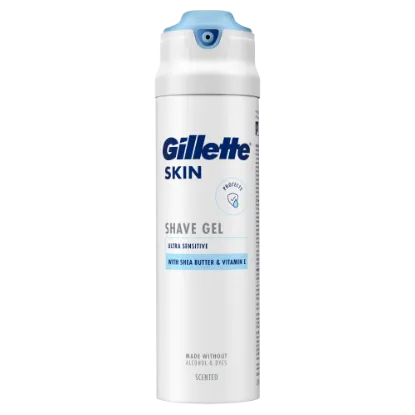 Gillette Skin Ultra Sensitive Borotvazselé, 200 ml termékhez kapcsolódó kép