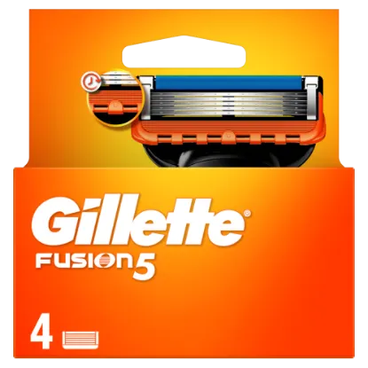 Gillette Fusion5 Pótfejek Férfi Borotvához, 4 db Borotvabetét termékhez kapcsolódó kép