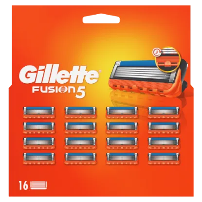 Gillette Fusion5 Pótfejek Férfi Borotvához, 16 db Borotvabetét termékhez kapcsolódó kép