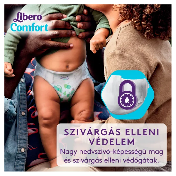 Libero Comfort egyszerhasználatos pelenka, méret: 5, 10-14 kg, 76 db termékhez kapcsolódó kép