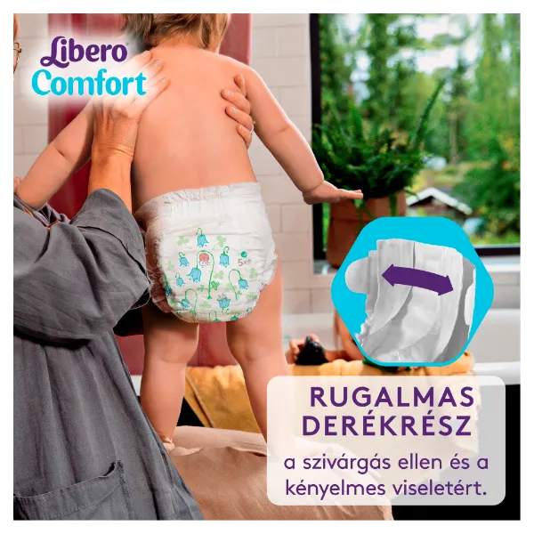 Libero Comfort egyszerhasználatos pelenka, méret: 5, 10-14 kg, 76 db termékhez kapcsolódó kép