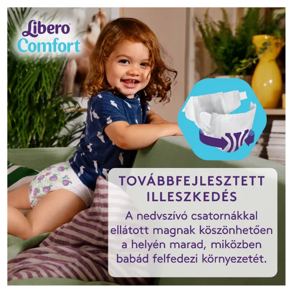 Libero Comfort egyszerhasználatos pelenka, méret: 6, 13-20 kg, 68 db termékhez kapcsolódó kép