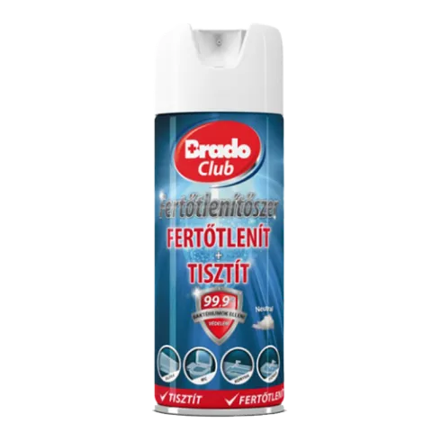 Brado Club fertőtlenítő és tisztító aerosol 400ml termékhez kapcsolódó kép