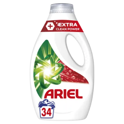 Ariel Folyékony Mosószer +Extra Clean Power 34 Mosáshoz, 1,7 L termékhez kapcsolódó kép