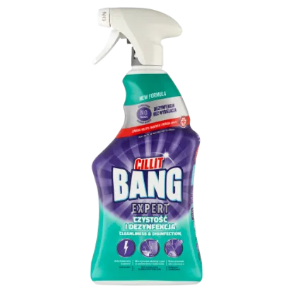 Cillit Bang Expert tisztító és klórmentes fertőtlenítő spray 750 ml termékhez kapcsolódó kép