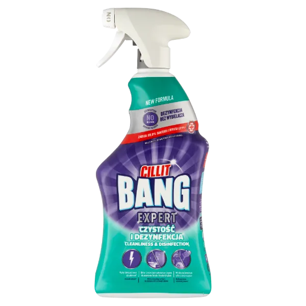 Cillit Bang Expert tisztító és klórmentes fertőtlenítő spray 750 ml termékhez kapcsolódó kép