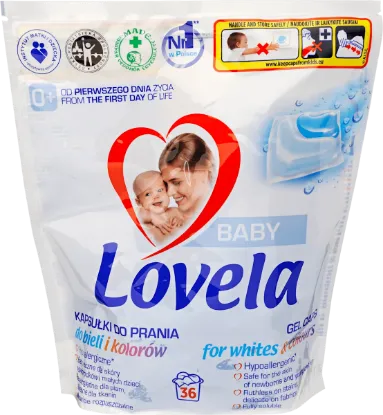 Lovela Baby Hipoallergén Mosókapszula, 36 db termékhez kapcsolódó kép