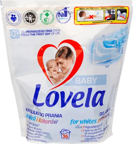 Lovela Baby Hipoallergén Mosókapszula, 36 db termékhez kapcsolódó kép