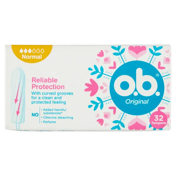 o.b. Original Normal tampon 32 db termékhez kapcsolódó kép