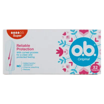 o.b. Original Super tampon 32 db termékhez kapcsolódó kép
