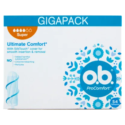 o.b. ProComfort Super tampon 54 db termékhez kapcsolódó kép