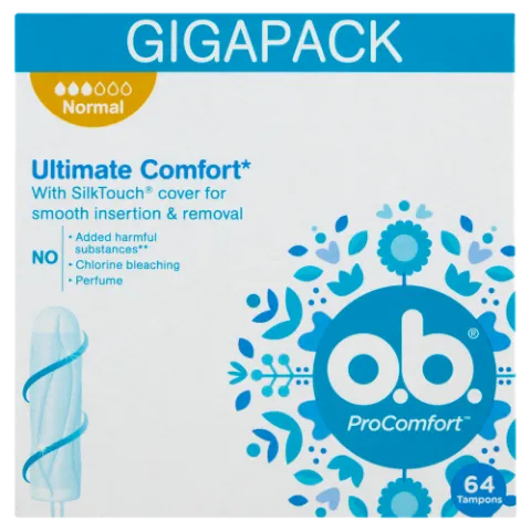 o.b. ProComfort Normál tampon 64 db termékhez kapcsolódó kép