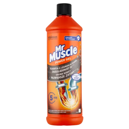 Mr Muscle Power Gel lefolyótisztító gél 1000 ml termékhez kapcsolódó kép