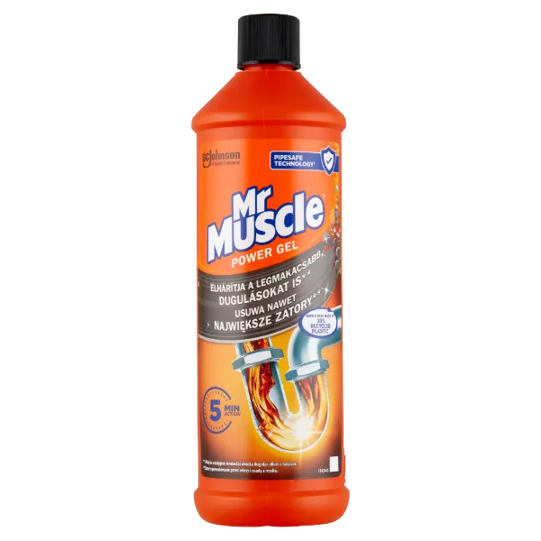 Mr Muscle Power Gel lefolyótisztító gél 1000 ml termékhez kapcsolódó kép