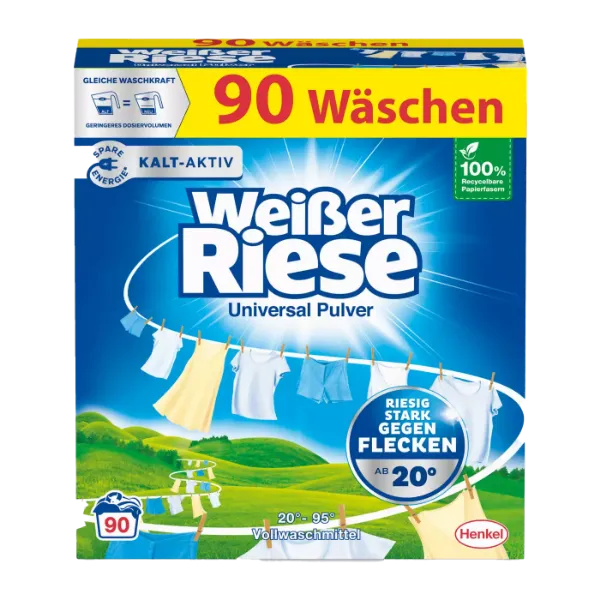 Weisser Riese mosópor dobozos 90 mosás 4,5 kg Universal termékhez kapcsolódó kép