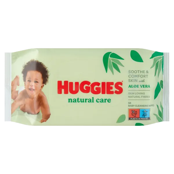 Huggies Natural Care baba törlőkendő 56 db termékhez kapcsolódó kép