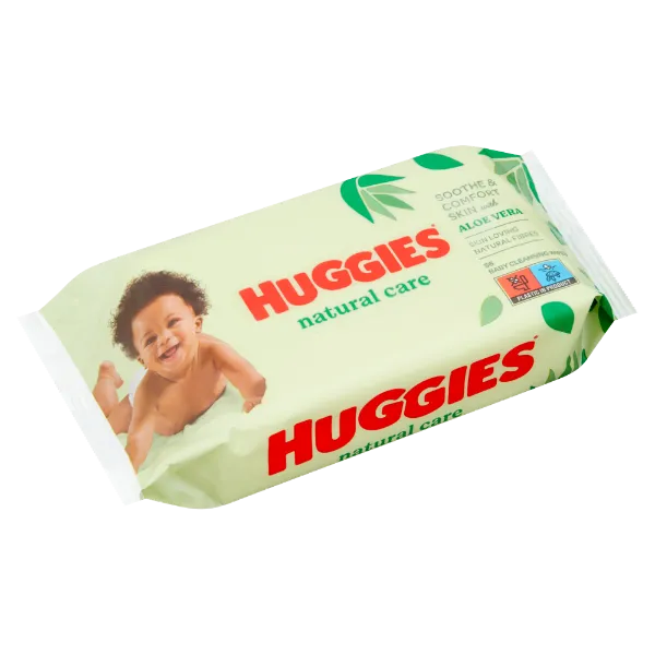 Huggies Natural Care baba törlőkendő 56 db termékhez kapcsolódó kép