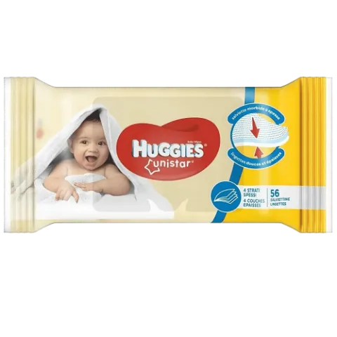 Huggies Unistar nedves törlőkendő 56db termékhez kapcsolódó kép