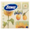 Zewa Plus napraforgó mintás szalvéta 1 rétegű 45 db termékhez kapcsolódó kép