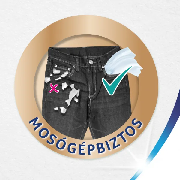 Zewa Softis Soft & Sensitive illatmentes papír zsebkendő 4 rétegű 10 x 9 db termékhez kapcsolódó kép