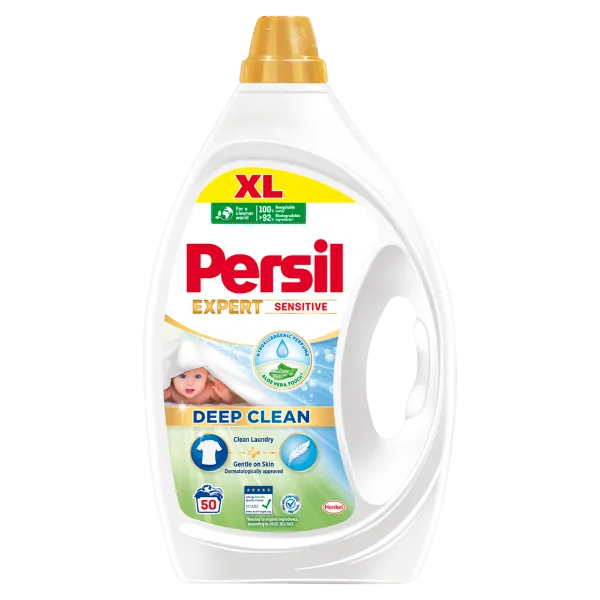Persil Expert Sensitive folyékony mosószer 50 mosás 2,25 l termékhez kapcsolódó kép