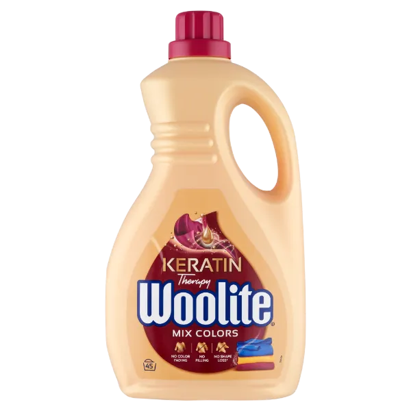 Woolite Keratin Therapy folyékony mosószer keratinnal színes ruhákhoz 45 mosás 2,7 l termékhez kapcsolódó kép