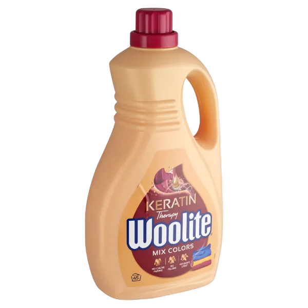 Woolite Keratin Therapy folyékony mosószer keratinnal színes ruhákhoz 45 mosás 2,7 l termékhez kapcsolódó kép