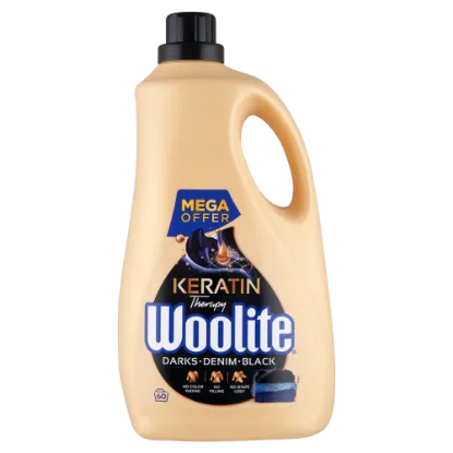 Woolite Keratin Therapy folyékony mosószer keratinnal sötét ruhákhoz 60 mosás 3,6 l termékhez kapcsolódó kép