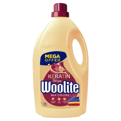 Woolite Keratin Therapy mosószer színes ruhákhoz 4.5 l 75 mosás termékhez kapcsolódó kép