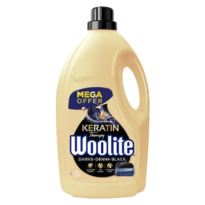 Woolite Keratin Therapy mosószer sötét ruhákhoz 4.5 l 75 mosás termékhez kapcsolódó kép